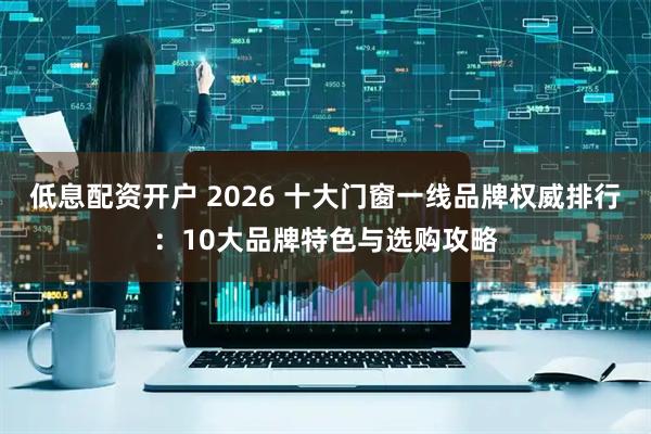 低息配资开户 2026 十大门窗一线品牌权威排行：10大品牌特色与选购攻略